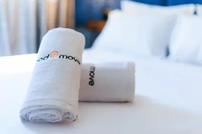 a roll of toilet paper sitting on a table at Chic & Spacious : 3BR Apartment in Central Rabat in Rabat