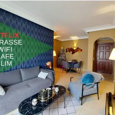 Appartement chic avec Terrasse