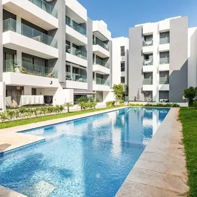 ZS house harhoura vue sur piscine