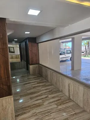a hallway with a car parked in a parking lot at MIA Appartement N1 - Élégance, Confort et Sérénité in Casablanca