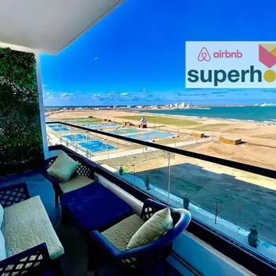 Miramar Luxury apartment Front Beach View
