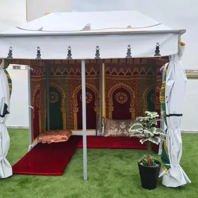 Camping on the rooftop close to Casablanca Airport
