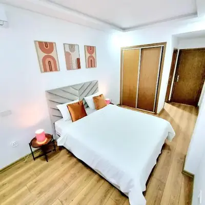 Appartement spacieux au cœur du Parc Proche plage Entre Casa et Rabat
