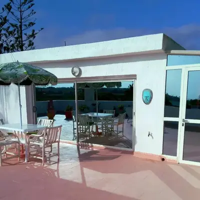 Skhirat terrace apartment at the beach