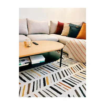 a living room with a couch and a table at Bostay in Casablanca