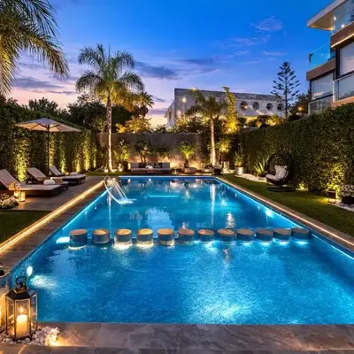 Luxury 2Ch Face Plage 3 Piscines Jardin