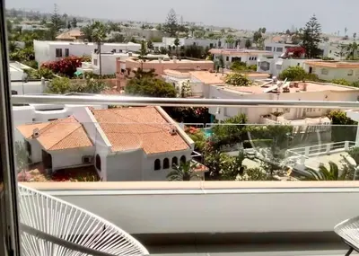 a view of a city from a balcony at Appartement Luxueux Spacieux & une Vue Panoramique in Casablanca