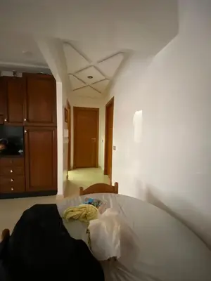 a room with a bed in a room at Appartement Oasis Beach in Mohammedia