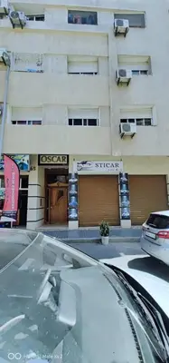 a car parked in front of a building at Turner Vision in Casablanca
