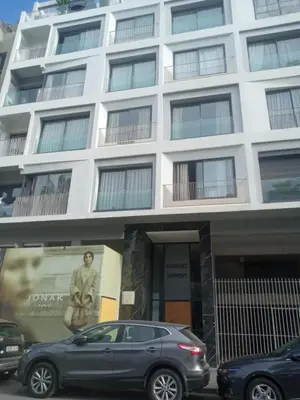 a car parked in front of a building at Downtown Luxury Stay CIL in Casablanca