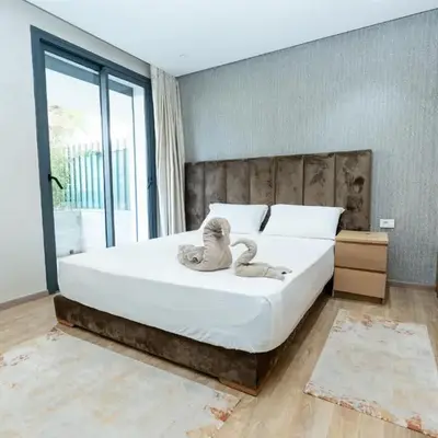 Appartement luxueux avec jardin