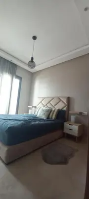 a bedroom with a large bed and a window at Cozy 1BR 1BA Retreat in Casablanca