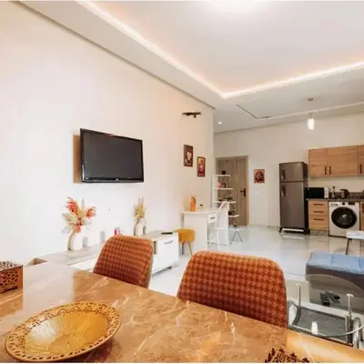 Premium Romantic 1 Bedroom & Living Room with Swimming pool & Garden view