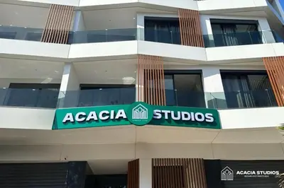 a building with a sign that reads acacia studios at Acacia Studio 03 in Casablanca
