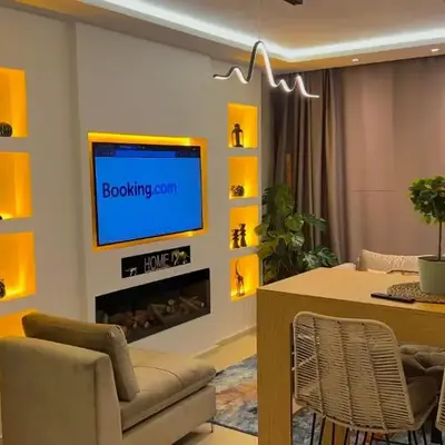 N28 3 Bedrooms & Private Gym just walking to Stade Moulay Abdellah