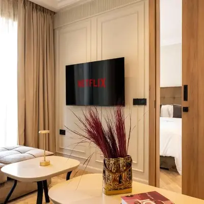Cozy & Modern Apartment with Rooftop Gym Great Casablanca Location