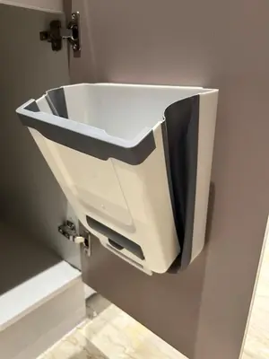a white sink on the wall of a bathroom at Chic & Design Loft À 5 Minutes de la Corniche in Casablanca