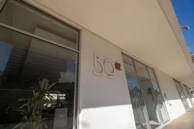 a building with the number on the side of it at HM38 I Spacious & modern close to amenities in Casablanca