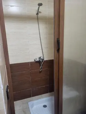 a shower stall with a toilet in a bathroom at Appartement à Casablanca in Casablanca