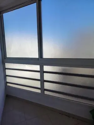 a window in a room with twothirds of the glass at fabulous Casablanca in Casablanca