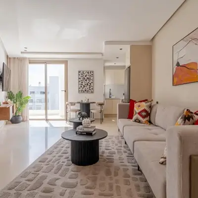 Modern & bright studio Balcony & Parking Maarif