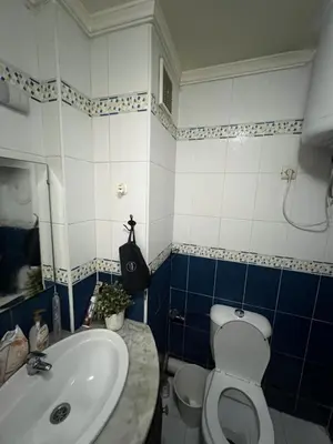 a bathroom with a toilet and a sink at Chambre zuiten in Casablanca