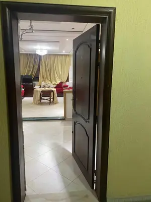 a door into a room with a living room at The Bright House in Casablanca