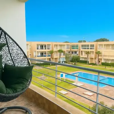 Magnifique appartement 2 chambres vue sur piscine - Sidi Rahal