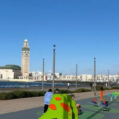 Appartement élégant avec vue imprenable sur la corniche de Casablanca