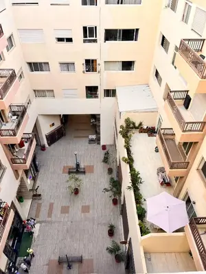 an overhead view of a courtyard in a building at Suite Horizon in Mohammedia