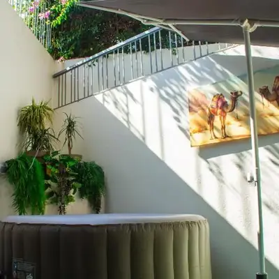 Private terrasse and spa Studio Sahara in Casablanca
