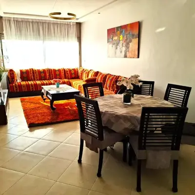 Apt 3 ch Casablanca 3 min Casa Voyageurs idéal pour une famille