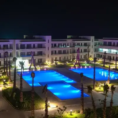 Résidence luxueuse avec 5 Piscine A MANSOURIA près de la Mer