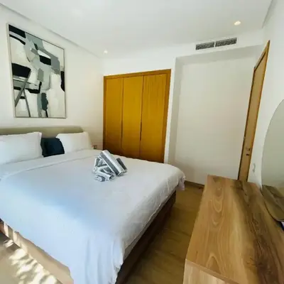 Studio terrasse Maarif palm tree