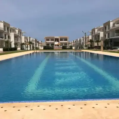 Apartment with pool view