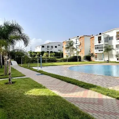 Appartement à Sidi Rahal Piscine et Accès direct plage
