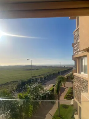 a view from the balcony of a building at Evazion in O Ben Slimane