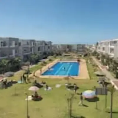 Mansouria 1BR Pool View Beach Parking