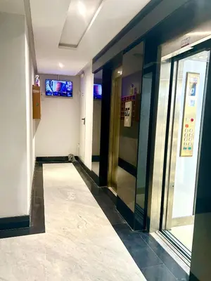 a hallway of an elevator in a building at Studio Neuf à Roches Noires près de Casa Voyageurs et Casa Port in Casablanca