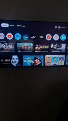 a bunch of different types of websites on a television screen at Sidi Rahal beach apartment Heaven beach in Sidi Rahal