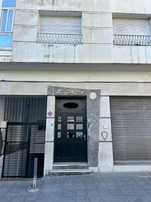 a building with a door on the side of it at Studio cosy et abordable in Casablanca