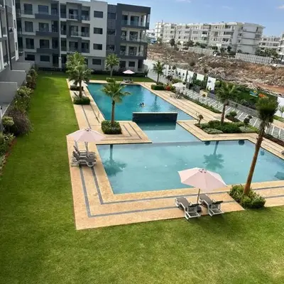 3 bedrooms in El Mansouria with pool beach terrace