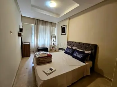 a bedroom with a large bed in a room at A Comfortable Escape In Morocco in Casablanca