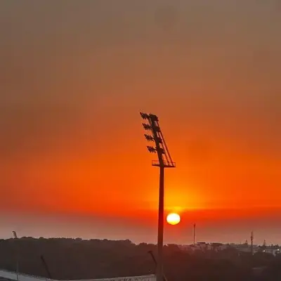 Hay Riad Sunset Studio Stadium View