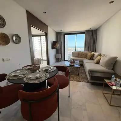 Cosy Studio at B-Living Casa Port Ideal for Business & City Trips with Open View Heart Of Casablanca