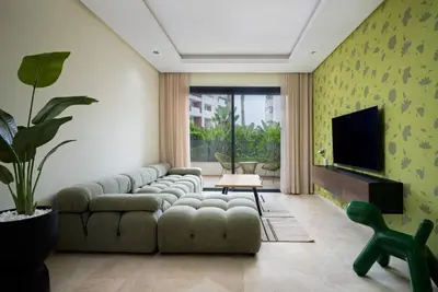 Gallery image of Modern 2BR Duplex in Bouskoura | Pool Access | Parking in Casablanca