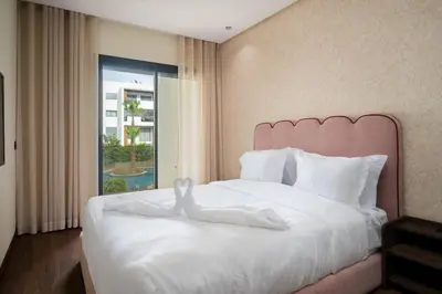 Gallery image of Modern 2BR Duplex in Bouskoura | Pool Access | Parking in Casablanca