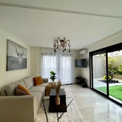 Spacious Modern Apartment with Large Sunny Terrace in Central Casablanca