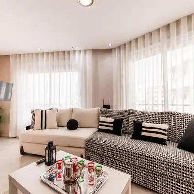 Apartment in the center of Casablanca opposite the tram