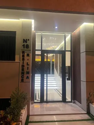 an entrance to a building with a glass door at Casablanca Luxe studio in Casablanca